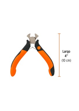 Mini pinza tipo tenaza 4" mango Comfort Grip, Truper