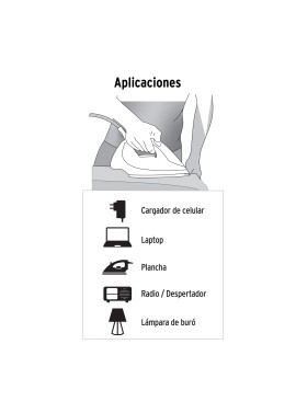 Extensión eléctrica doméstica 6 m blanca con clavija plana