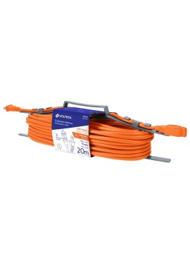 Extensión eléctrica de uso rudo 20 m 2x16 AWG, Volteck