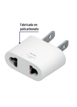 Adaptador barra redonda a plana, Volteck