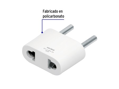 Adaptador barra plana a redonda, Volteck