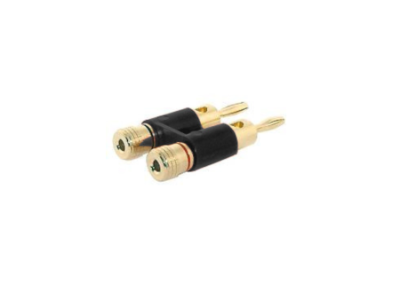 Doble plug y Jack Banana Grande Niquel R yN CJP1022-N-B/R