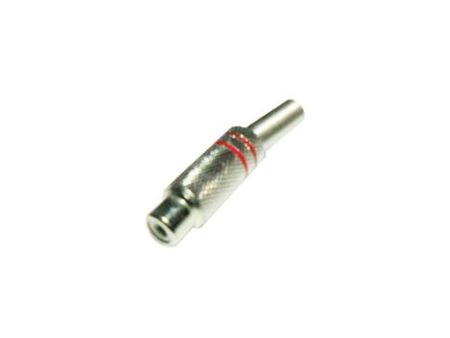 Jack RCA Metal con Resorte CJP4004N-B/R