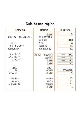 Calculadora de escritorio 15 cm, Truper