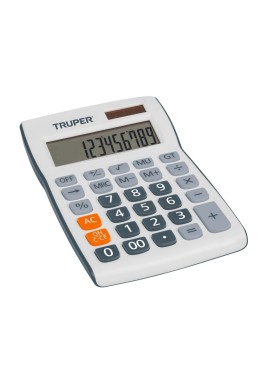 Calculadora de escritorio 19 cm, Truper