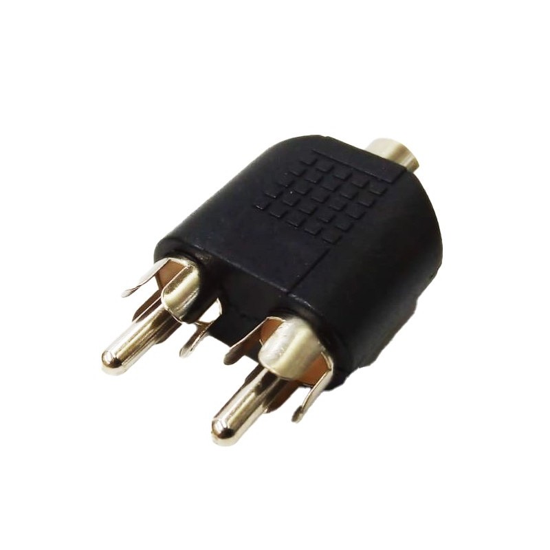 Adaptador 2 Plug RCA a Jack 3.5 ST