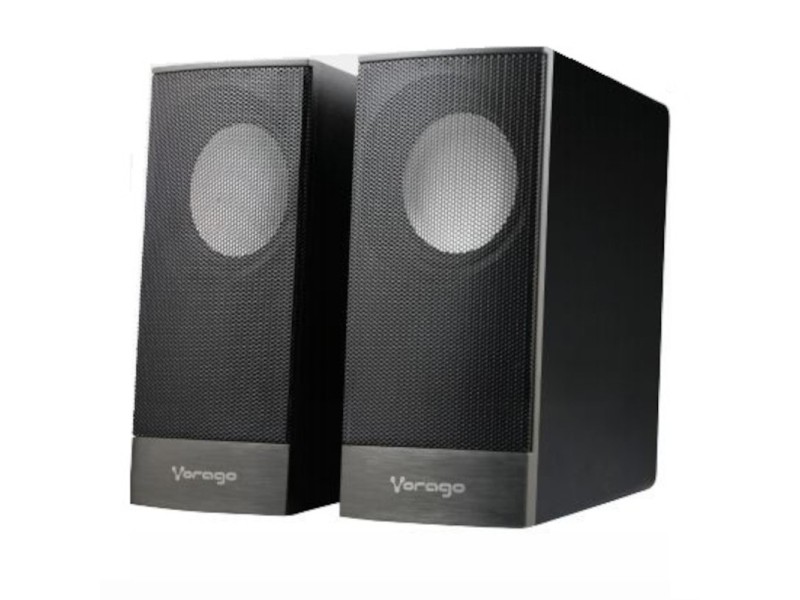 Vorago Bocinas para Computadora SPK-106, Alámbrico, 2.0, 2x 3W, USB, Negro