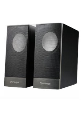 Vorago Bocinas para Computadora SPK-106, Alámbrico, 2.0, 2x 3W, USB, Negro