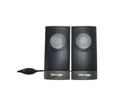 Vorago Bocinas para Computadora SPK-106, Alámbrico, 2.0, 2x 3W, USB, Negro