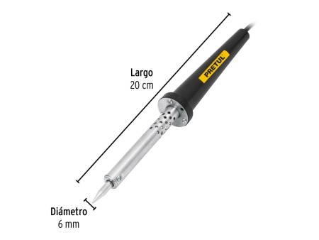 Cautín tipo lápiz para trabajo pesado, Pretul 60W